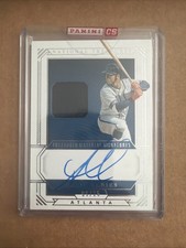 2019 Panini National Treasures - Treasured Material Signatures Ozzie Albies...