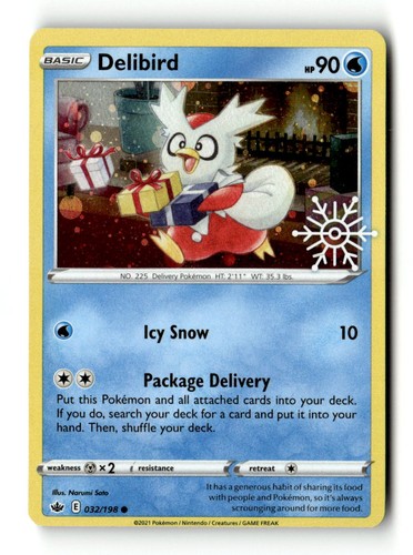 Delibird 032/198 Holiday Calendar Promo Holo