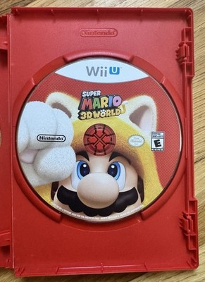 Super Mario 3D World (Nintendo Wii U, 2013) Disc Only. Tested