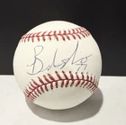 Brandon Nimmo Autographed Baseball Texas Rangers Mets Jsa Coa