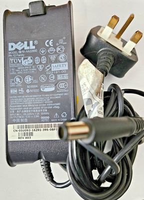 DELL ORIGINAL POWER CHARGER (MODELL AA22850) OUTPUT 19,5V 3,34A 65W