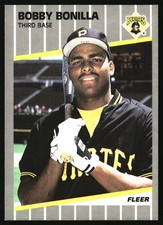 1989 Fleer #203 Bobby Bonilla Free Shipping