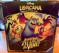 Disney Lorcana Attack of the Vine Illumineer's Trove Box SEALED NEW IN HAND NOW