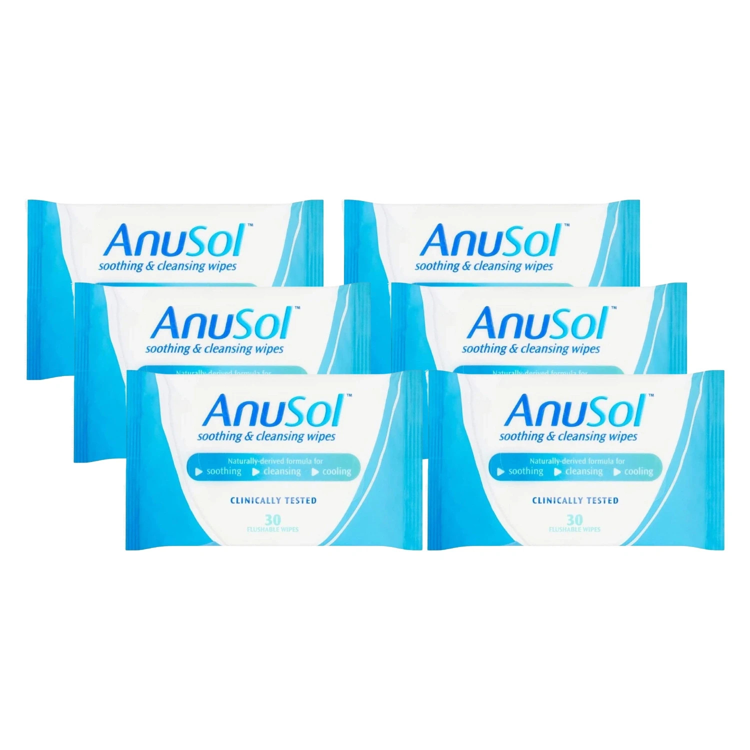 Anusol Soothing Cleansing Wipes With Witch Hazel & Aloe - 30 Wipes - Image 15