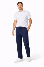 Mens Fleece Jogging Bottoms Open Hem Elasticated Joggers Gym Pants Trousers