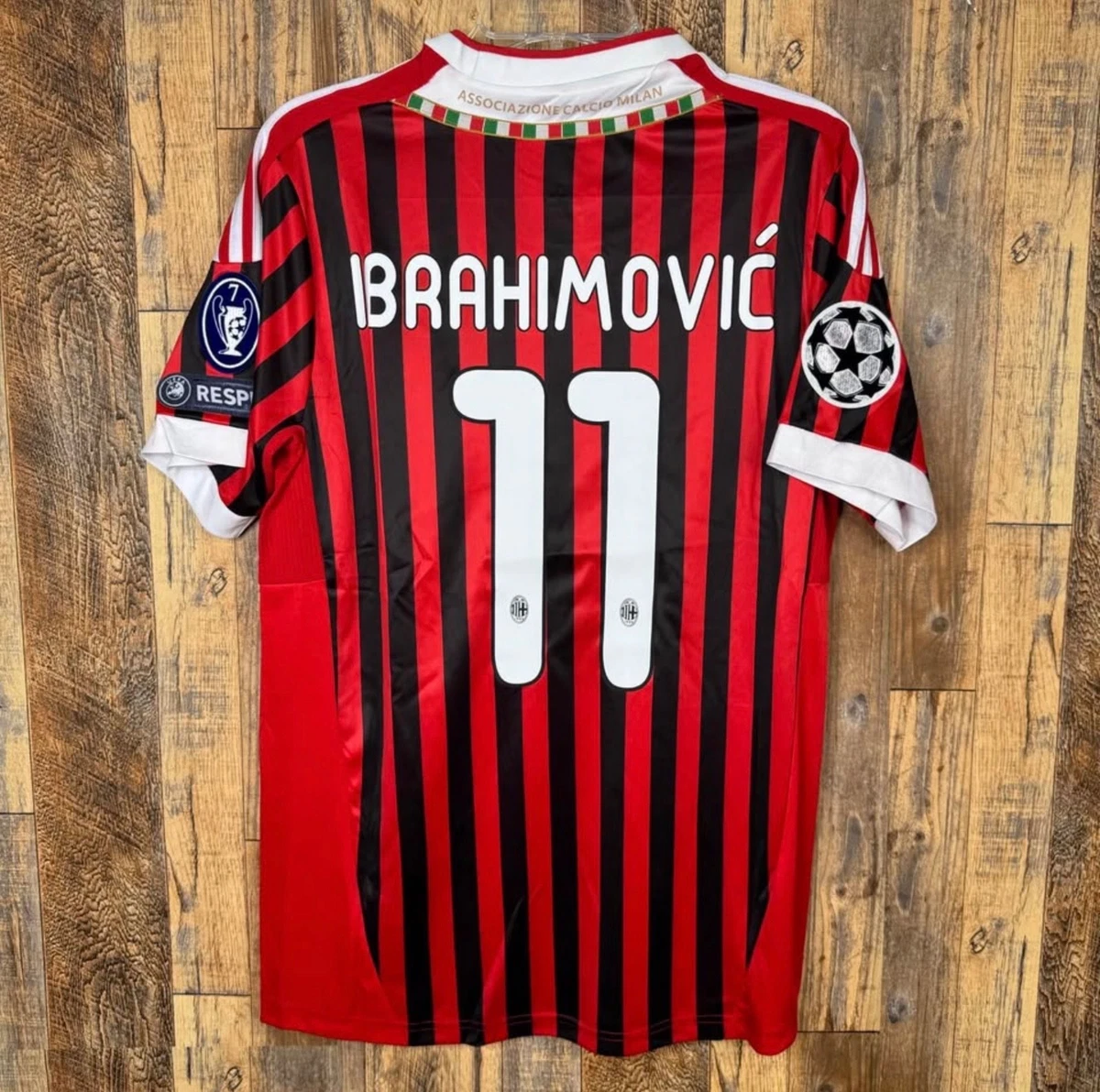 Zlatan Ibrahimovic AC Milan International Club Soccer Fan Apparel