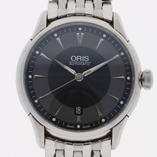 ORIS 7591 Artelier black Dial Automatic Stainless Steel Men s