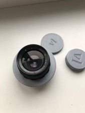 1986 Soviet MIR-1V Black 2.8/37mm lens USSR m42 mount GREY GEAR