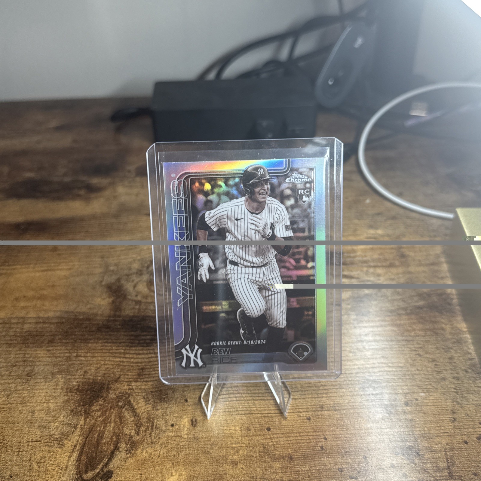 2025 Topps Chrome Update Series - Ben Rice #USC138 Sepia Refractor (RC)