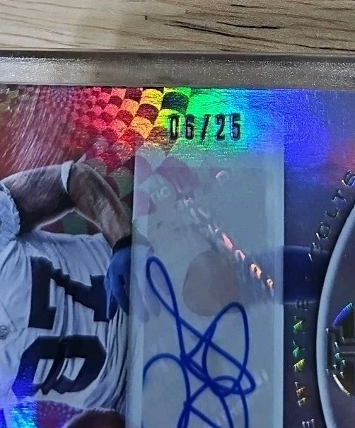 2020 Panini illusions Reggie Wayne Mirage auto /25 Colts - Image 3 of 3