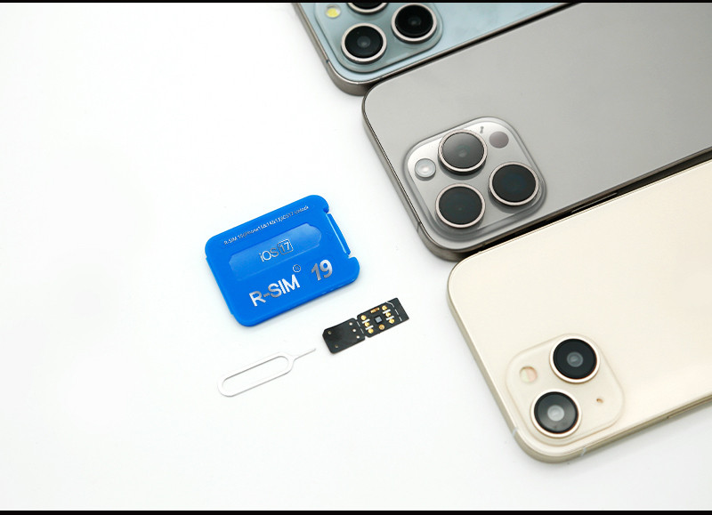 R-SIM19 QPE Stable Nano Unlock SIM Card For iPhone 15 14 13 12 Pro Max 11 IOS17