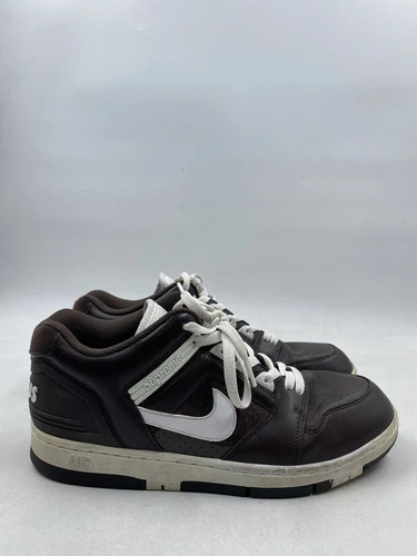 Chaussures de sport Nike Supreme x Air Force 2 marron marron M 11