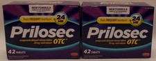 Prilosec Otc New Formula Acid Reducer 42 Tablets Exp. 082028 Lot Of 2 Boxes Prilosec Otc New Formula Acid Reducer 42 Tablets Exp. 082028 Lot Of 2 Boxes