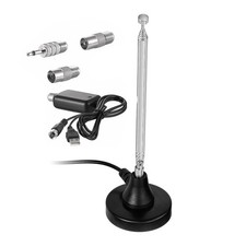 DAB FM Radio Antenna Digital Telescopic Indoor Antenna with Magnetic Base