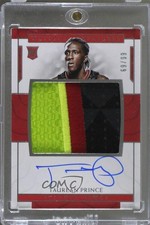 2016 Panini National Treasures Rookie 69/99 Taurean Prince #102 Patch Auto 1e5