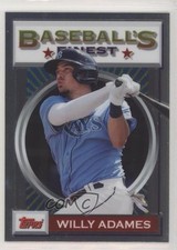 2020 Topps Finest Flashbacks Willy Adames #173 0x1