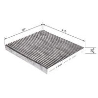 Filter Innenraumluft Bosch 1987432392 FüR Mazda
