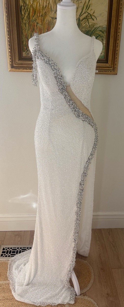 white christmas dresses 56932 SHERRI HILL 26L – Glitz and Glamour Prom and Pageant main image 1