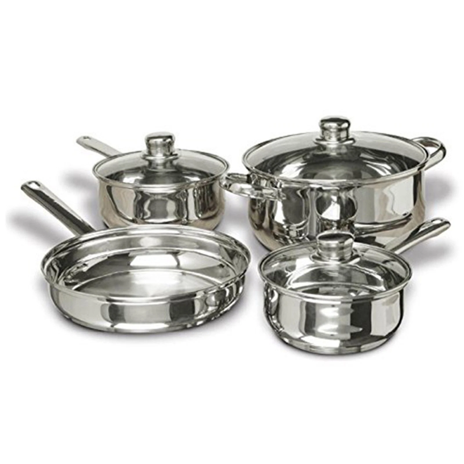 CONCORD 7-Piece Stainless Steel Cookware Set, includes Pots and Pans
Opens in a new window or tab