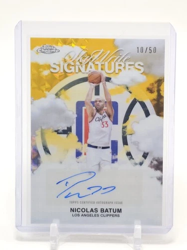 2025 Topps Chrome Nicolas Batum Sky Write Signatures (RAW)