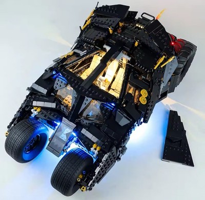 EASYLITE LED Light Set For Batmobile Tumbler 76240 Car Toy Blocks Brick Lighting