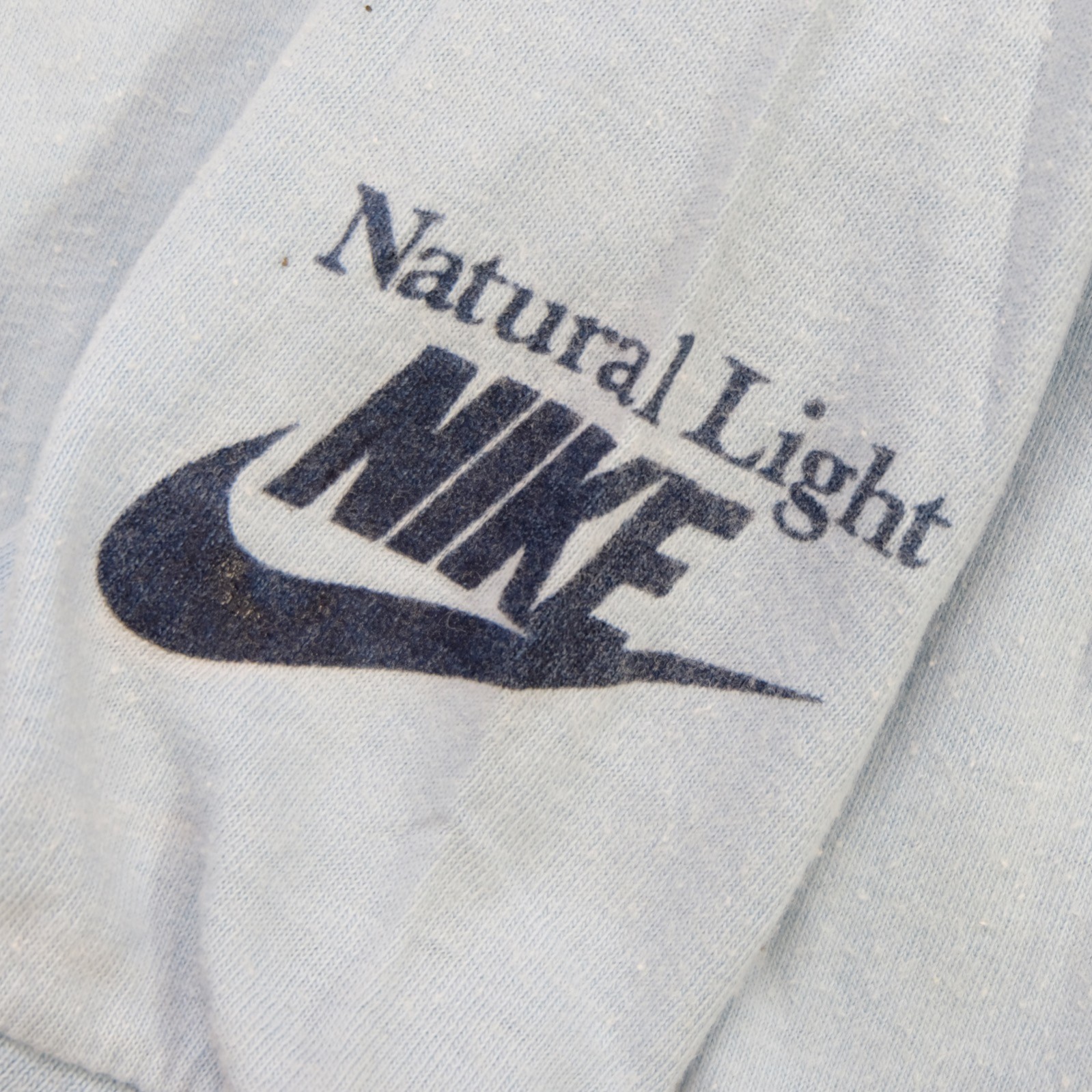 Rare Vintage Nike Natural Light Portland Marathon ORCC Long Sleeve T Shirt 80s M image 4