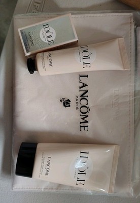Lancome Idole MINIATURE Eau De Parfum + Perfumed Body Cream Travel Size Set