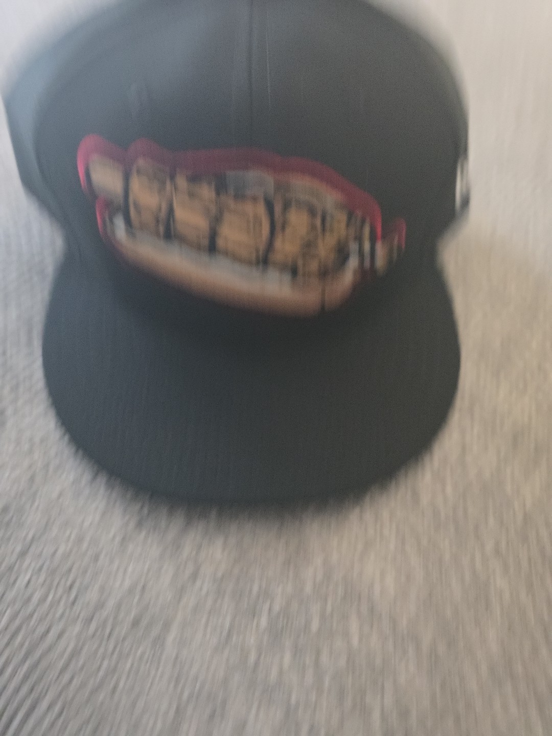 PONY Binghamton Rumble Ponies 59fifty 7 3 4 nero