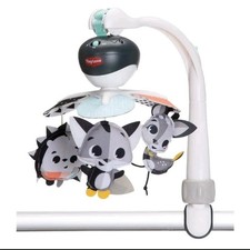 Tiny Love Take Along Mobile Magical Tales, Black/White 1 Count Pack of 1 