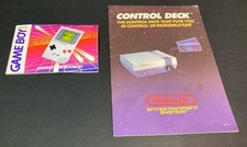 1988-89 Nintendo Control Deck Console  Game Boy Instruction Manual Booklet ONLY
