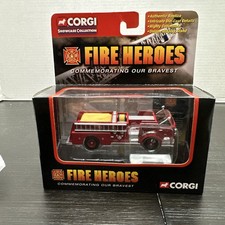 Vintage Corgi Fire Heroes 1960 American LaFrance 900 Series Pumper Red Die Cast