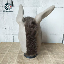 Maschera Da Asino In Resina Fatta A Mano: Costume Da Animale Realistico, Maschera Da Ballo - Italia