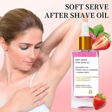 Truly Beauty Strawberry Vanilla After Shave Oil for Smooth Skin Post Shave/#####