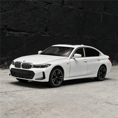 1:24 BMW 3 Series 325i 325LI Coupe Diecast Alloy Car Model Sound Light Toy Gifts