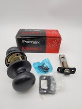 Pamex Baron Passage Door Knob Set FTF030 Oil Rubbed Bronze Interior Hardware