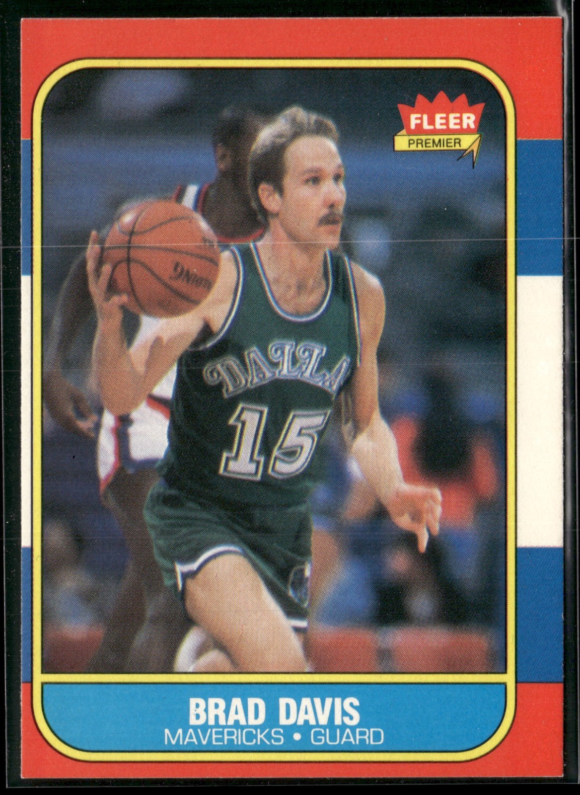 1986-87 Fleer #22 Brad Davis EX