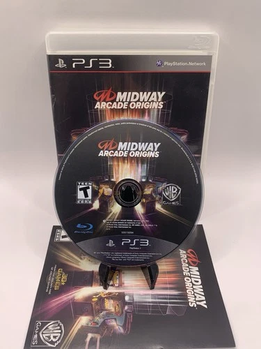 Midway Arcade Origins (Sony PlayStation 3, 2012) CIB Tested