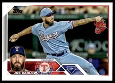 2023 Topps Joe Barlow Texas Rangers #139