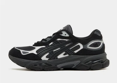 ASICS GEL-NYC 2.0 Chaussures De Sport Sneaker Noir Gris - Tailles - Photo 1/4