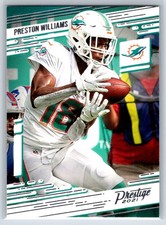 2021 Panini Prestige #64 Preston Williams Miami Dolphins