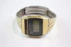 Vintage Seiko Digital Gold Tone Watch Ref A159-5009 Quartz WORKING