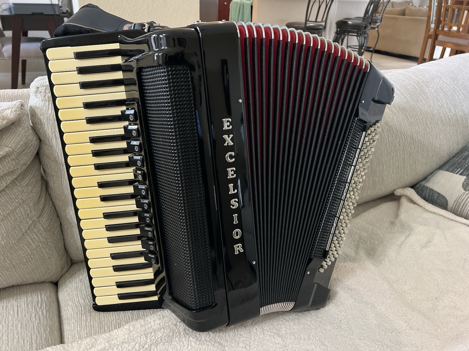Excelsior Continental Accordion Doubletone Chamber Handmade Cagnioni Reeds