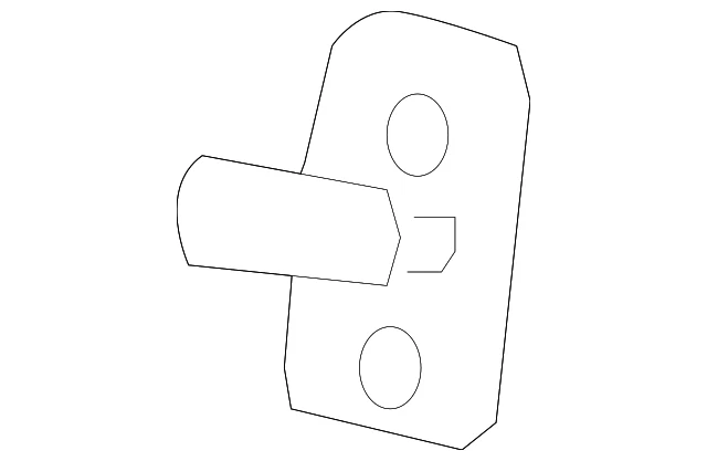 Cerradura de puerta original GM Striker 20951578 Foto 4 de 4