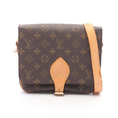 Louis Vuitton MM Shoulder Bag Brown PVC #RCB5727