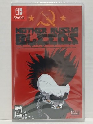 Mother Russia Bleeds Nintendo Switch Limited Run Variant New Sealed