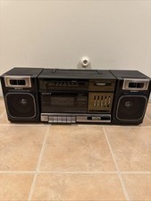 Vintage Sony Boombox Cfs-1000 Am/fm Stereo Fast Tape Player Broken NLHB