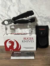 Ruger 1911 Multi-Tool R5100 Black G10 w/ Sheath Pliers & Wrench