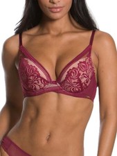 Image of Gossard Encore Bra High Apex Padded Moulded Lace Underwired Bras Lingerie