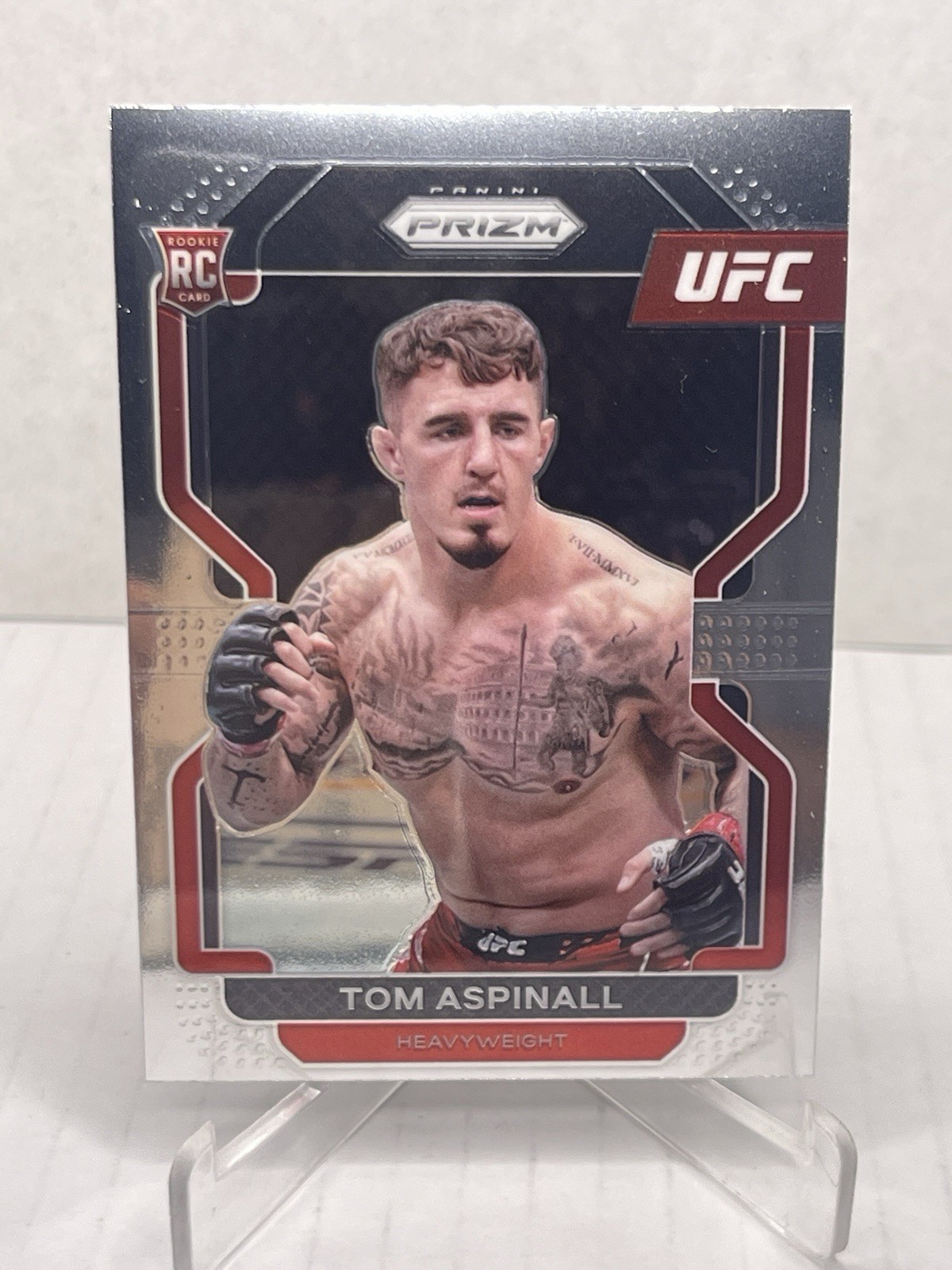 2022 UFC Tom Aspinall Prizm Rookie RC #134 C