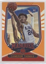 2021-22 Panini Chronicles Draft Picks Marquee Orange Cameron Thomas #155 0nj5